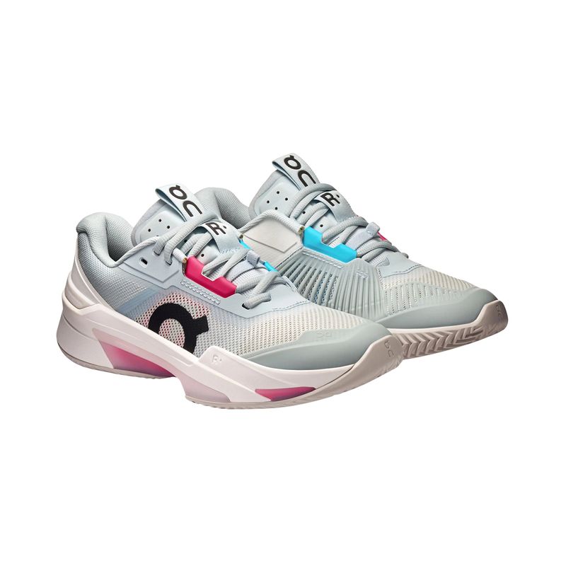 tenis-on-running-the-roger-pro-fire-clay-feminino---azul--rosa