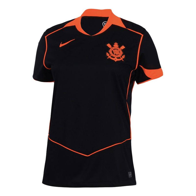 camisa-corinthians-iii-25-26-nike-total-90-torcedora-pro-feminina-preta-laranja