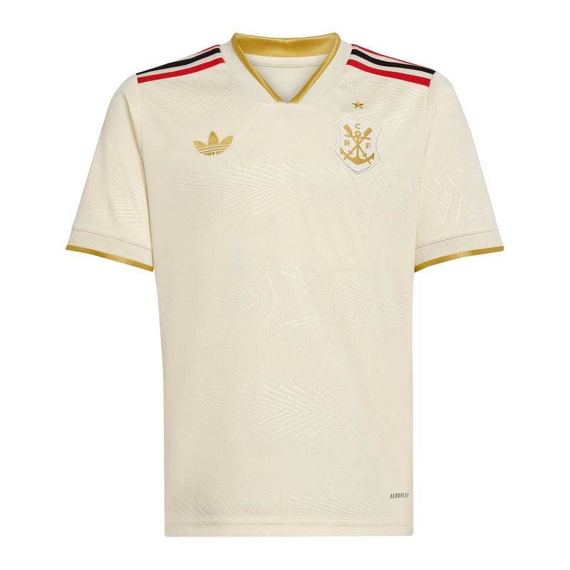 camisa-flamengo-iii-25-26-adidas-infantil-bege