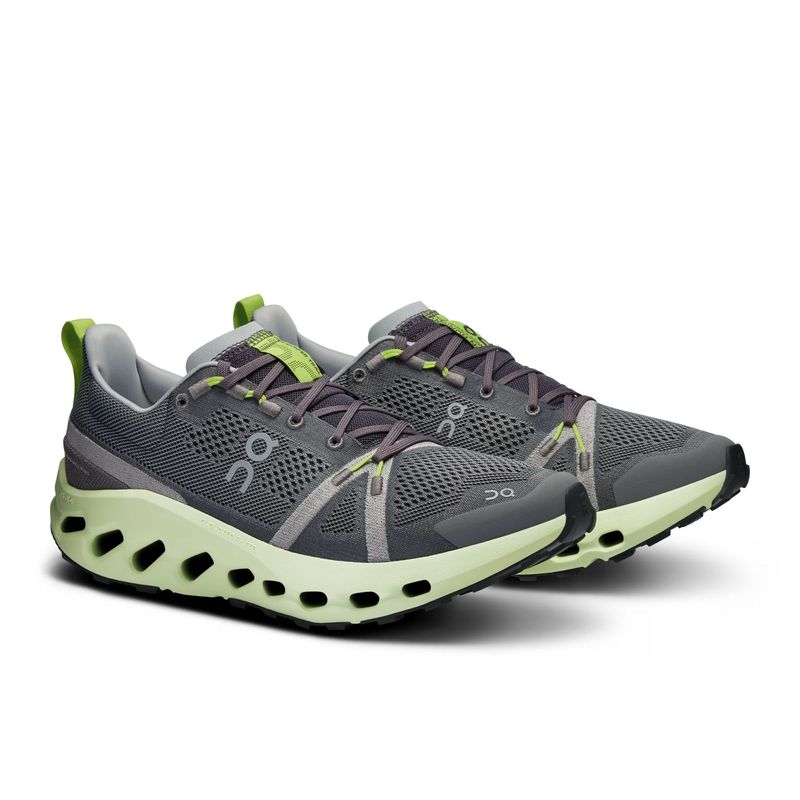 tenis-on-running-cloudsurfer-trail-masculino-grafite-verde