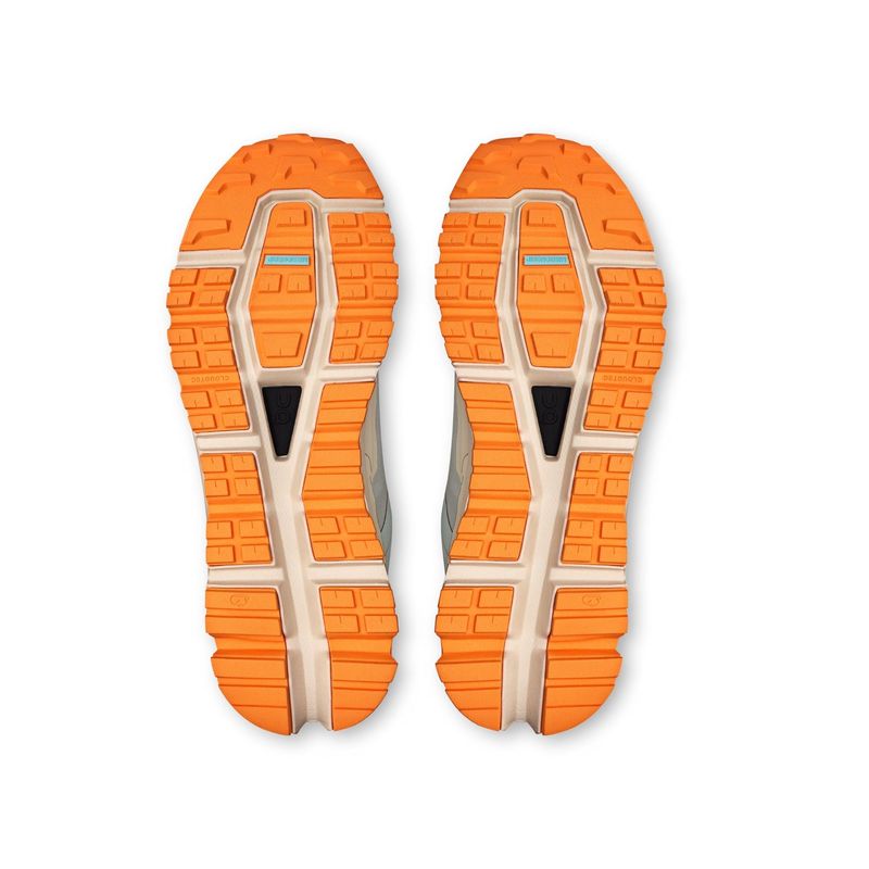 tenis-on-running-cloudhero-waterproof-infantil-cinza-coral