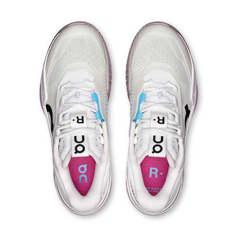 tênis-on-running-the-roger-pro-fire-masculino-branco-rosa