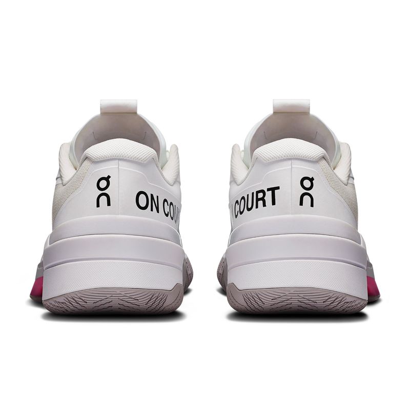 tênis-on-running-the-roger-pro-fire-masculino-branco-rosa