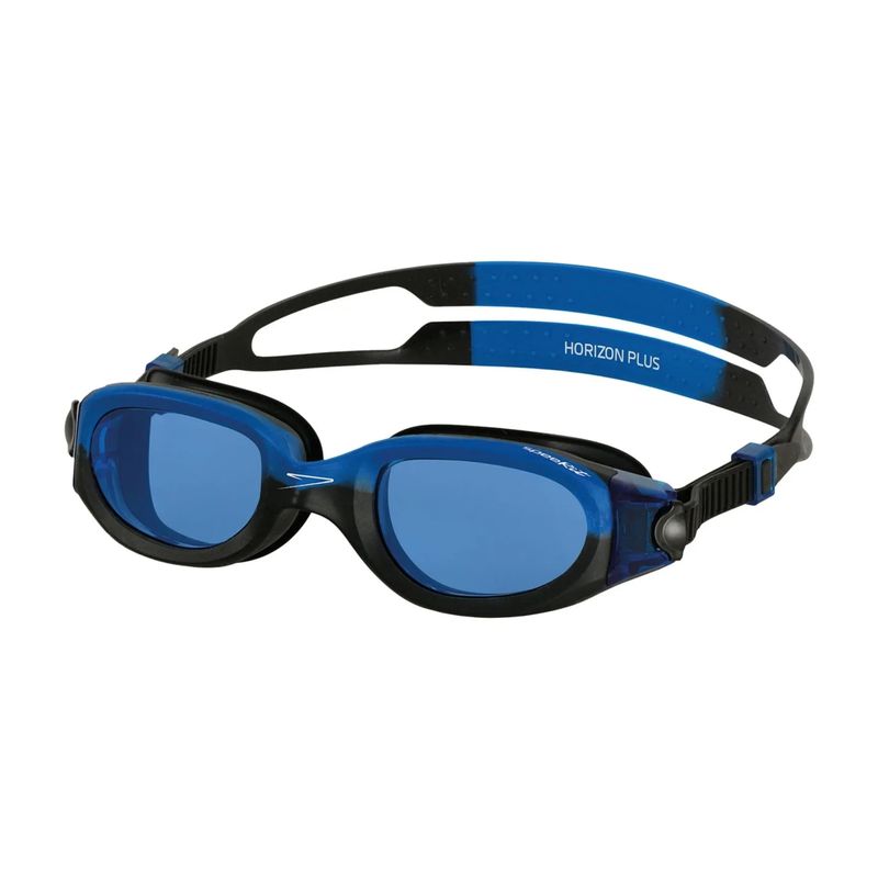 óculos-de-natação-speedo-horizon-plus-unissex-preto-azul