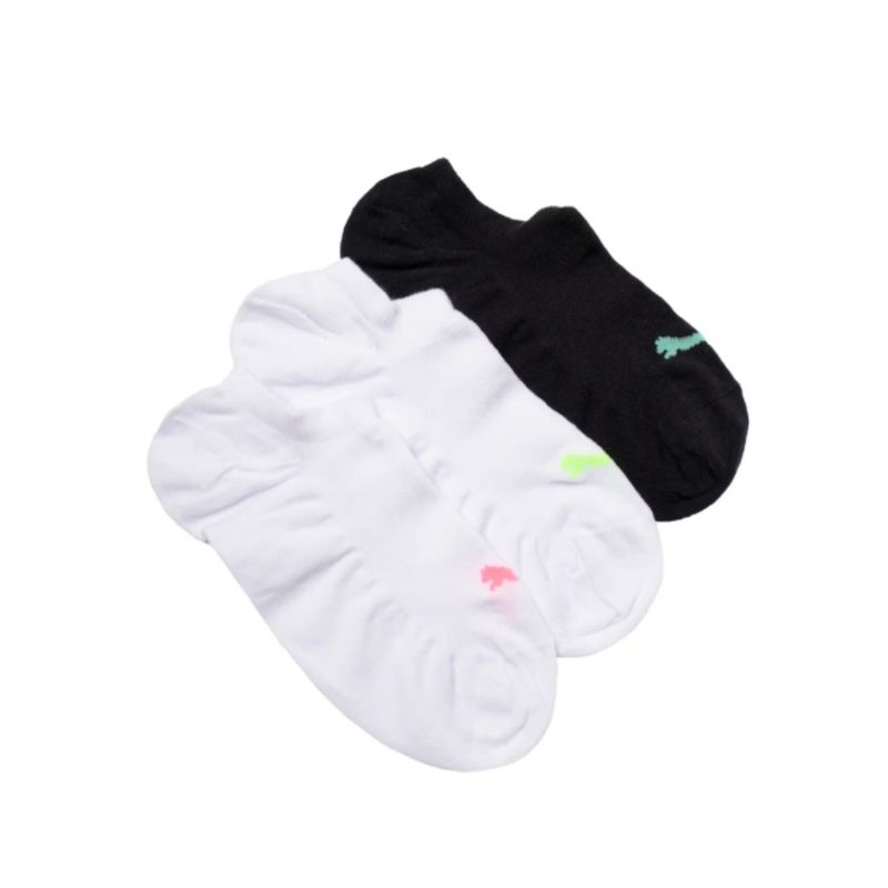 kit-meias-sapatilha-puma-invisível-3-pares-feminina-preta/branca