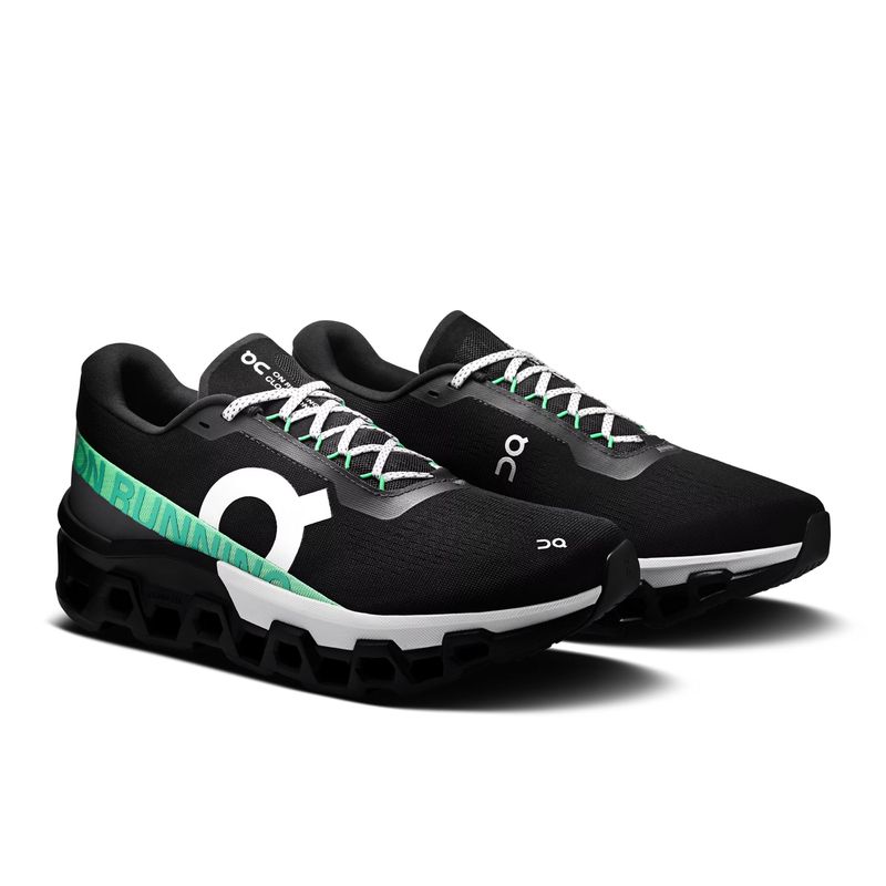 tênis-on-running-cloudmonster-2-masculino-preto-verde