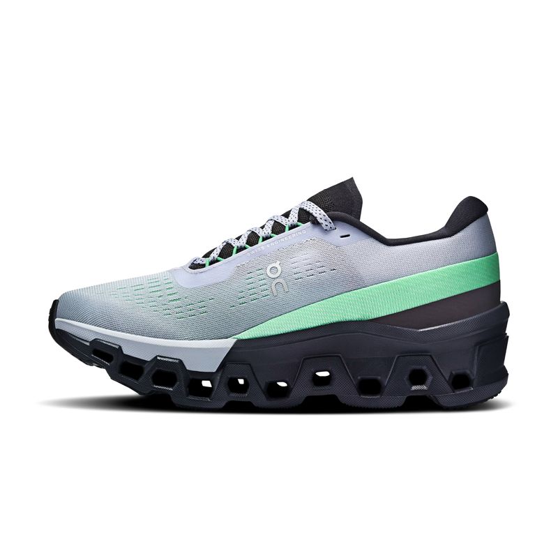 tênis-on-running-cloudmonster-2-feminino-cinza-verde
