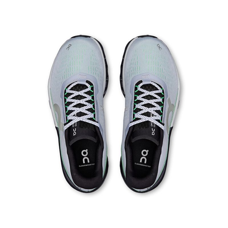 tênis-on-running-cloudmonster-2-feminino-cinza-verde