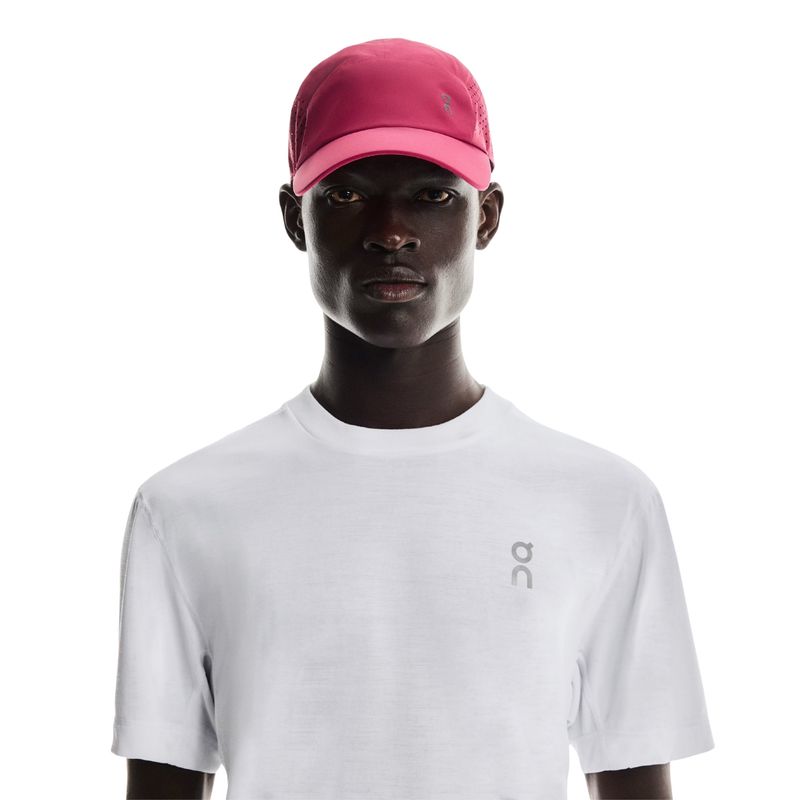 boné-on-running-lightweight-unissex-vermelho