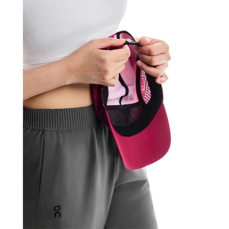 boné-on-running-lightweight-unissex-vermelho