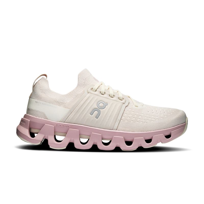 tênis-on-running-cloudswift-4-feminino-bege-rosa