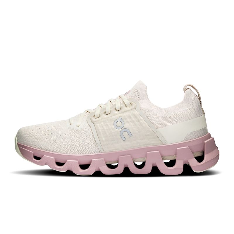 tênis-on-running-cloudswift-4-feminino-bege-rosa