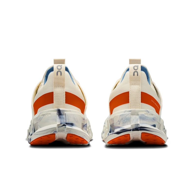 tênis-on-running-cloudswift-youth-infantil-bege-laranja