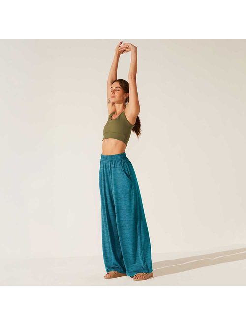 Calça Fitness Pantalona Petróleo Alba II