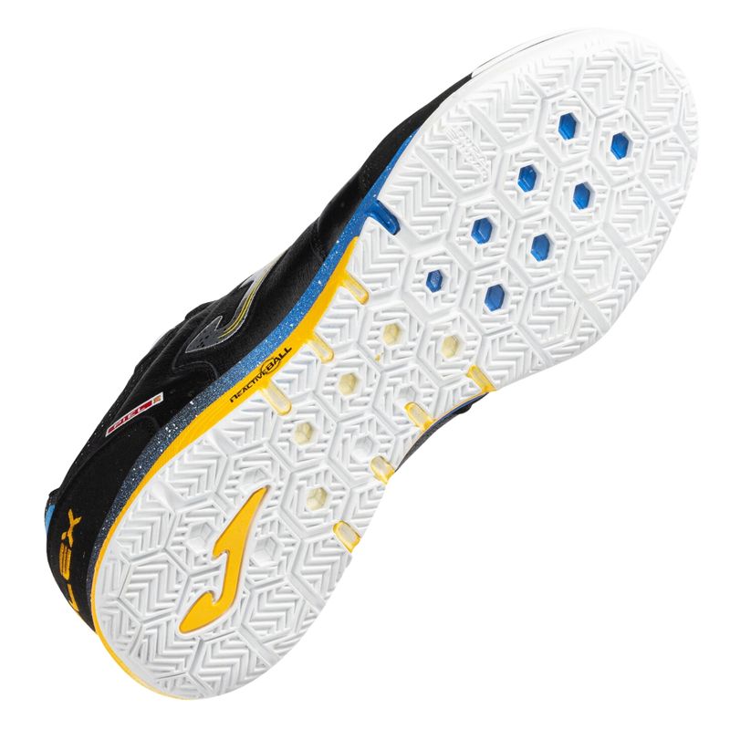 chuteira-futsal-joma-top-flex-rebound-25-masculina-preta-amarela
