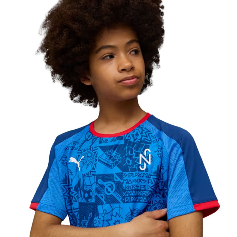 camisa-puma-neymar-jr-playmaker-infantil-azul