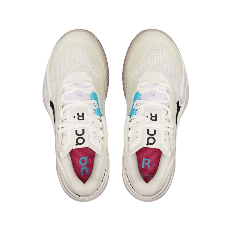 tênis-on-running-the-roger-pro-fire-feminino-branco-rosa