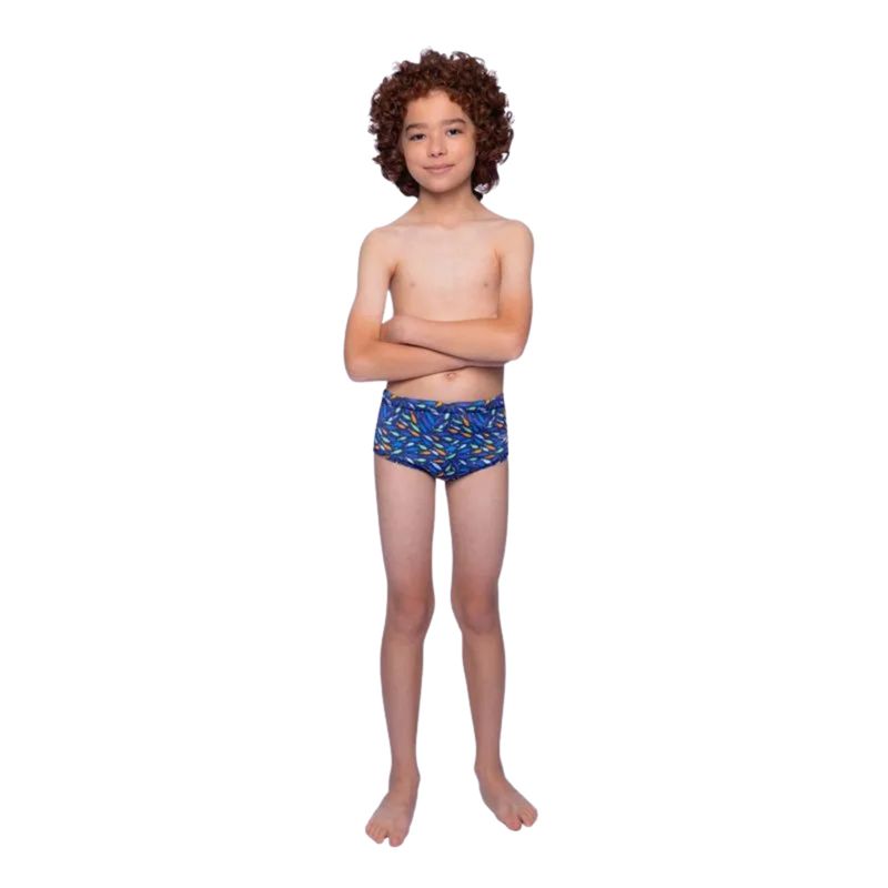 sunga-boxer-speedo-fish-infantil-azul-marinho