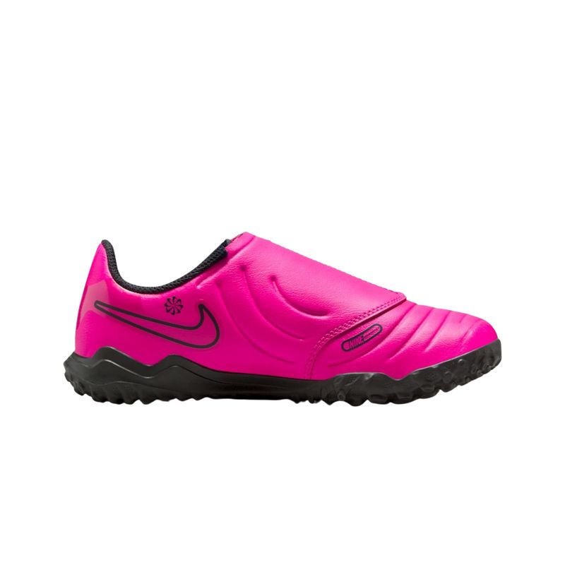chuteira-society-nike-legend-10-club-tf-infantil-rosa-preta