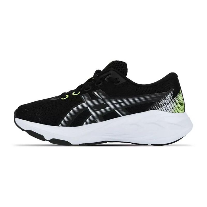 tênis asics novablast 5 gs infantil - preto