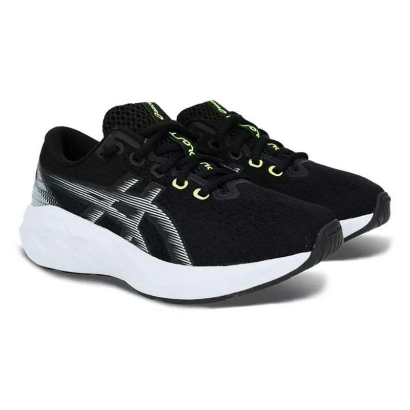 tênis asics novablast 5 gs infantil - preto