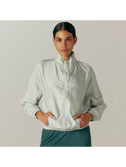 Casaco Corta Vento Verde Claro Aryna