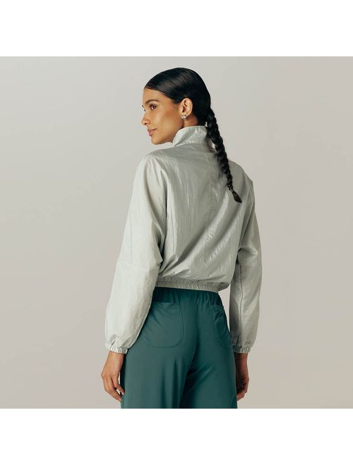 Casaco Corta Vento Verde Claro Aryna