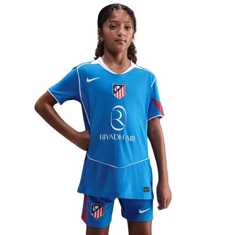 camisa-atlético-de-madrid-iii-25-26-nike-total-90-torcedor-pro-infantil-azul