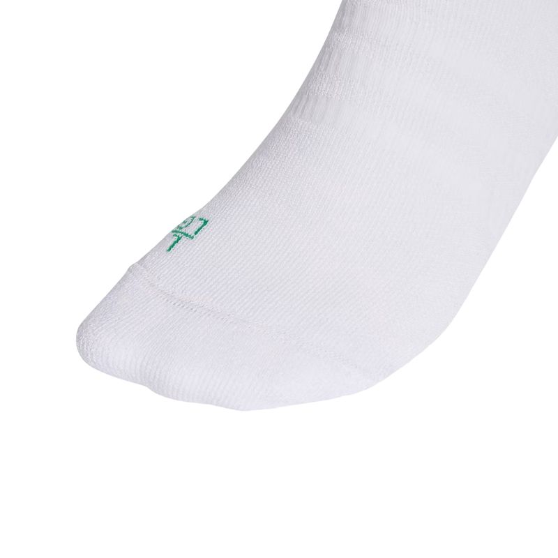 meia-adidas-cano-médio-crew-original-unissex-branca/verde