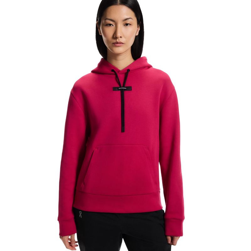 blusão-on-running-focus-tech-hoodie-feminino-rosa