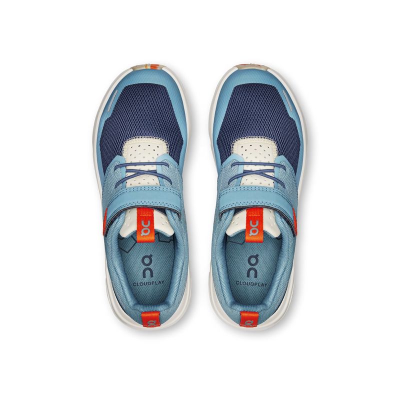 tênis-on-running-cloud-play-infantil-azul