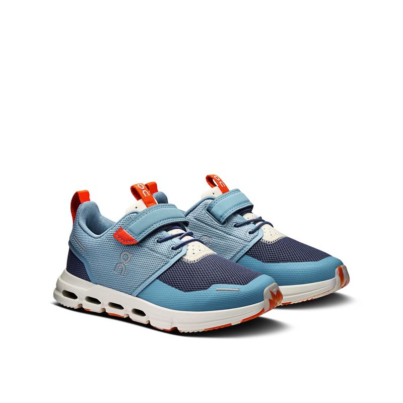 tênis-on-running-cloud-play-infantil-azul