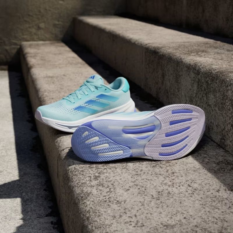 Tênis Adidas Supernova Rise Feminino - Azul Turqueza