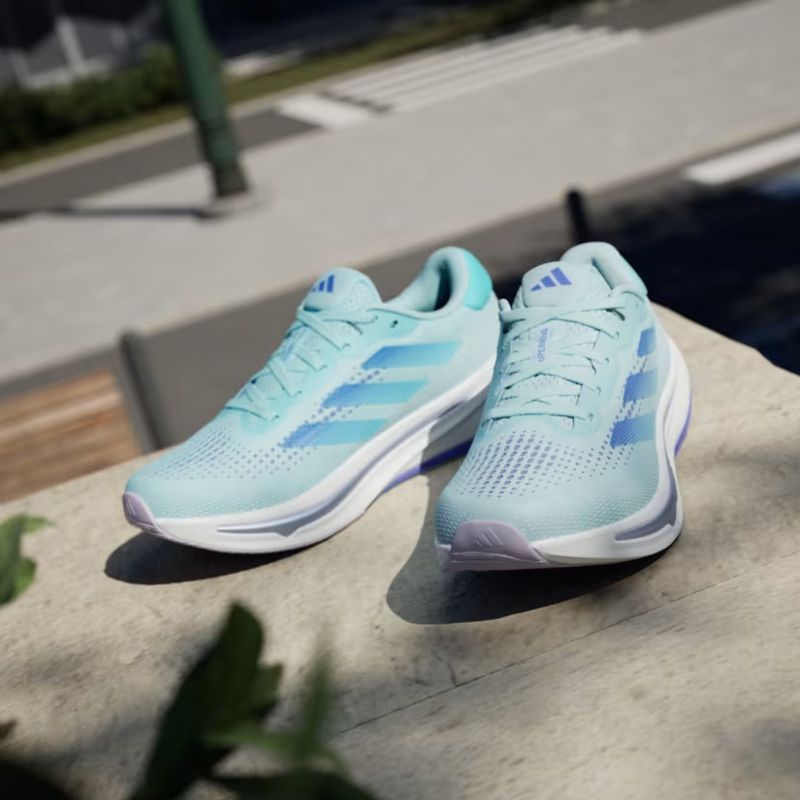 Tênis Adidas Supernova Rise Feminino - Azul Turqueza