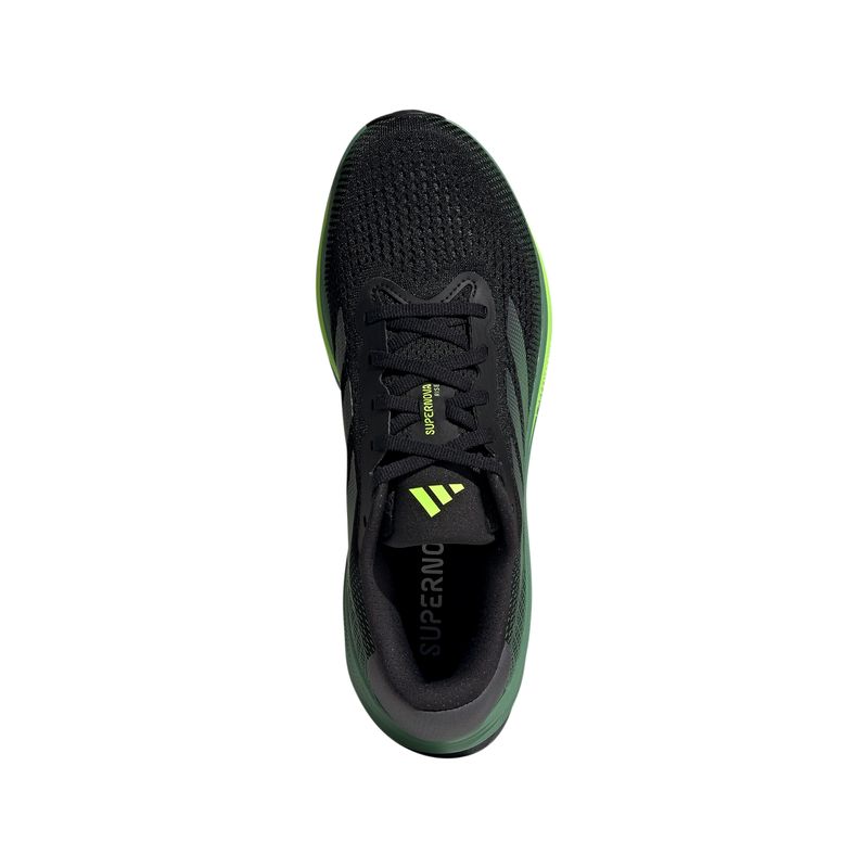 Tênis Adidas Supernova Rise Running Masculino - Preto/Verde