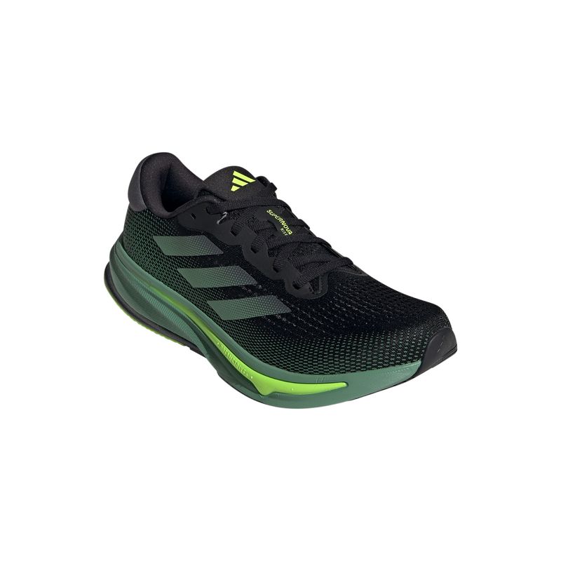 Tênis Adidas Supernova Rise Running Masculino - Preto/Verde