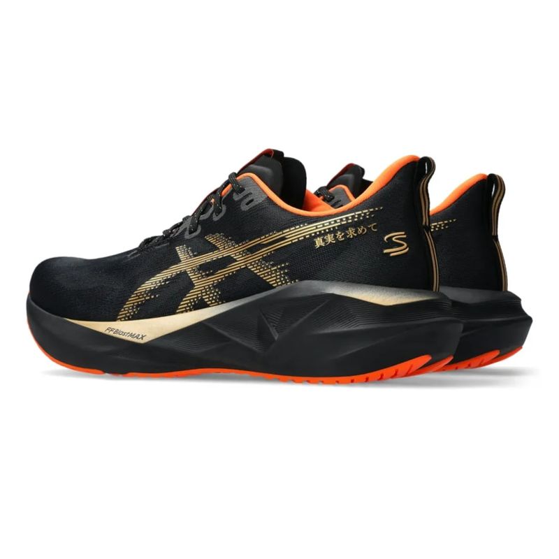 tênis-asics-novablast-5-senna-samurai-masculino-preto-dourado