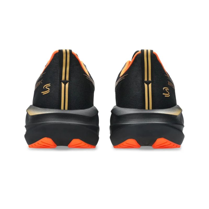 tênis-asics-novablast-5-senna-samurai-masculino-preto-dourado