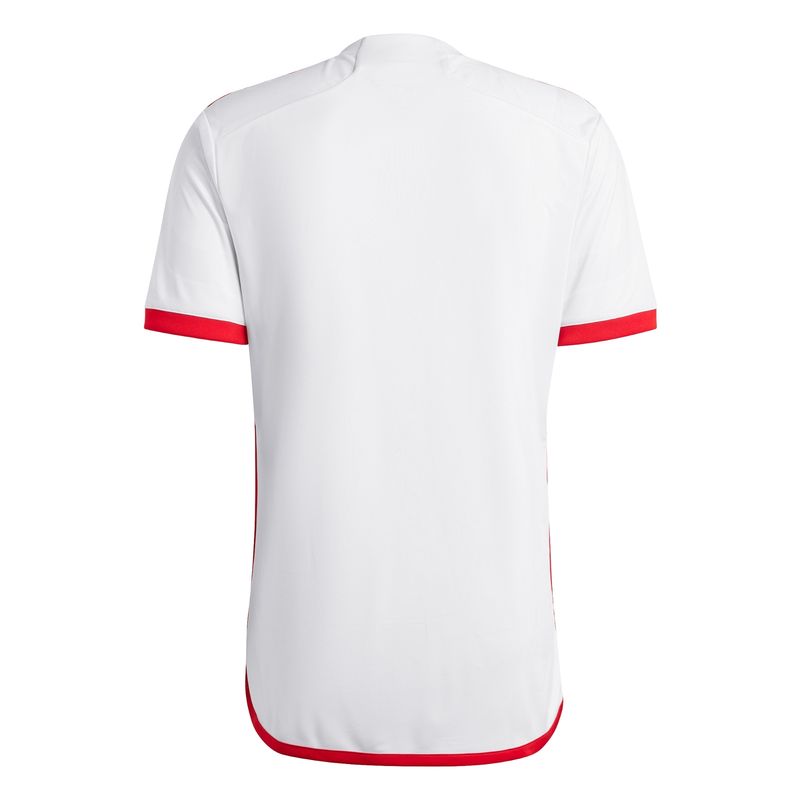 Camisa 2 Cr Flamengo 24 Adidas Torcedor Masculina - Branca