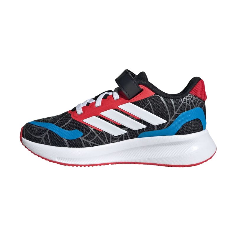 tênis-adidas-marvel-runfalcon-spider-man-infantil-preto-branco