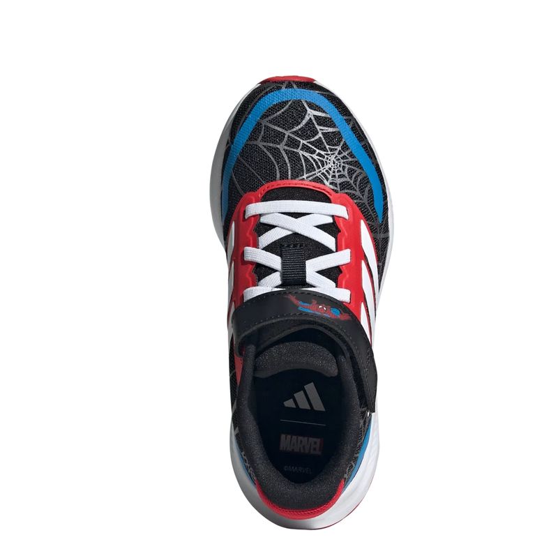 tênis-adidas-marvel-runfalcon-spider-man-infantil-preto-branco