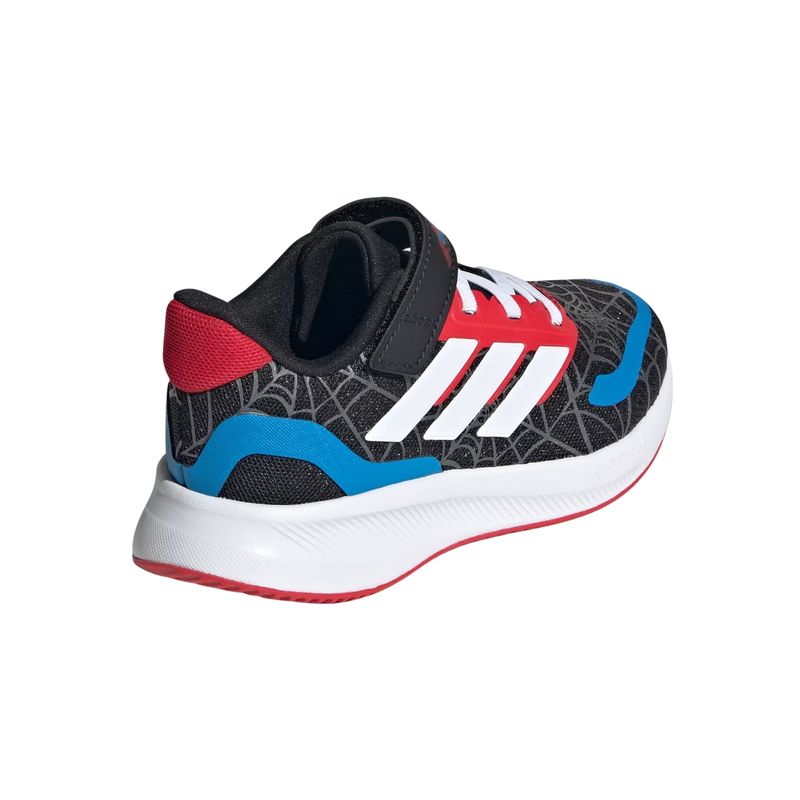 tênis-adidas-marvel-runfalcon-spider-man-infantil-preto-branco