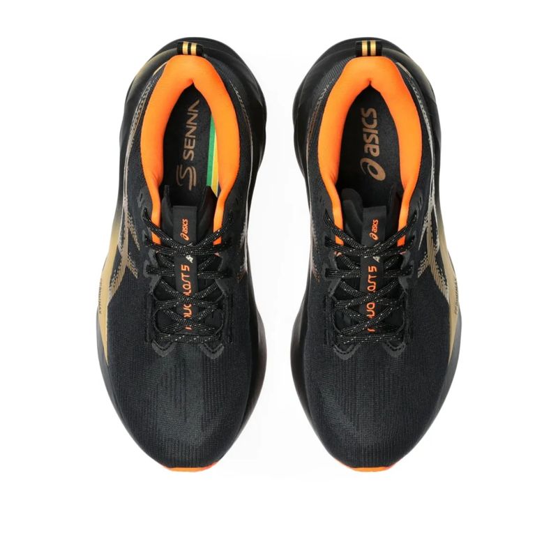 tênis-asics-novablast-5-senna-feminino-preto-dourado