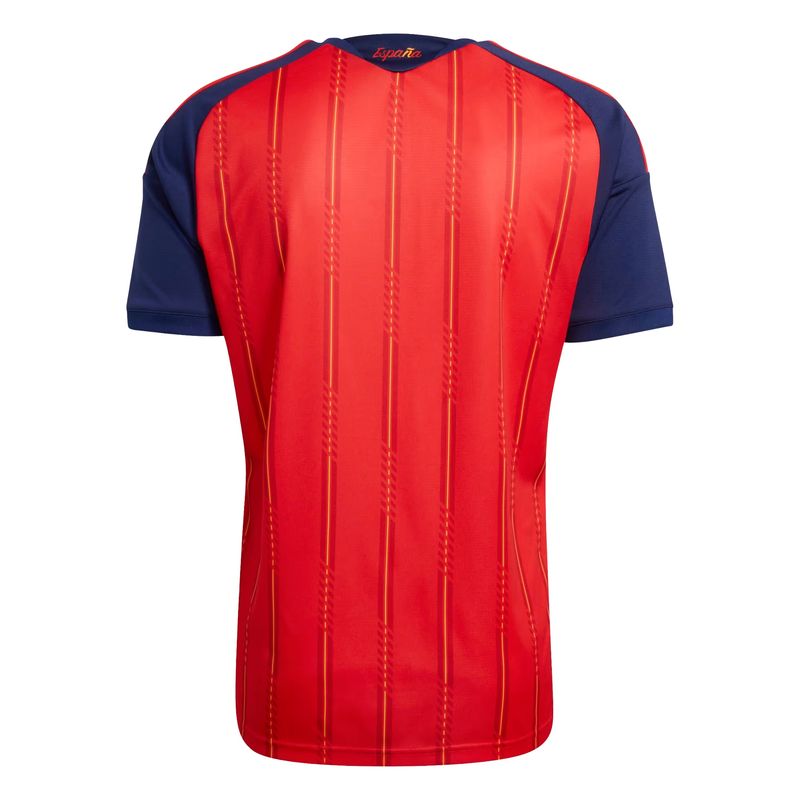 camisa espanha i 26 adidas torcedor masculina - vermelha