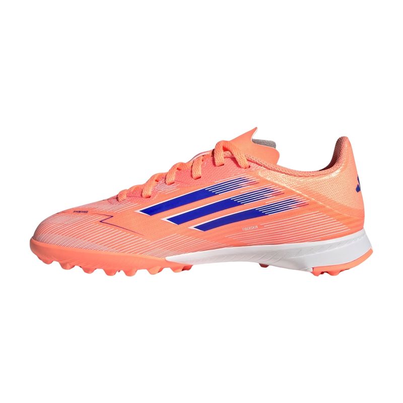 chuteira-society-adidas-f50-league-infantil-laranja