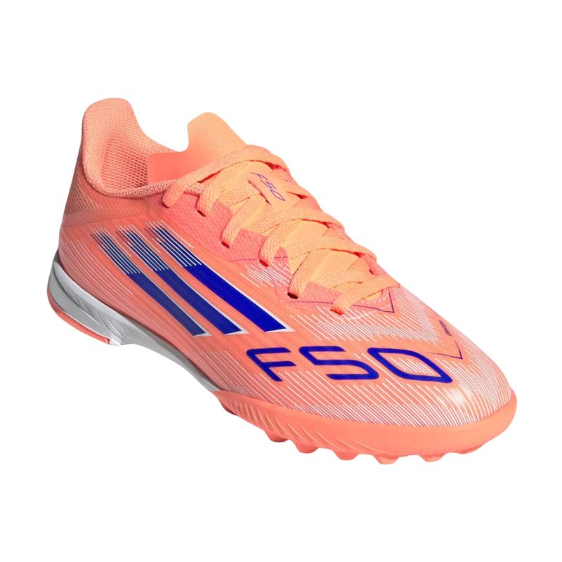 chuteira-society-adidas-f50-league-infantil-laranja