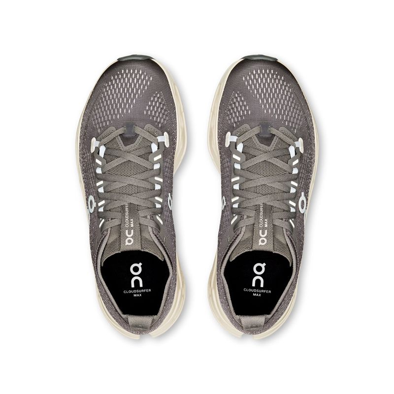 tênis-on-running-cloudsurfer-max-feminino-cinza