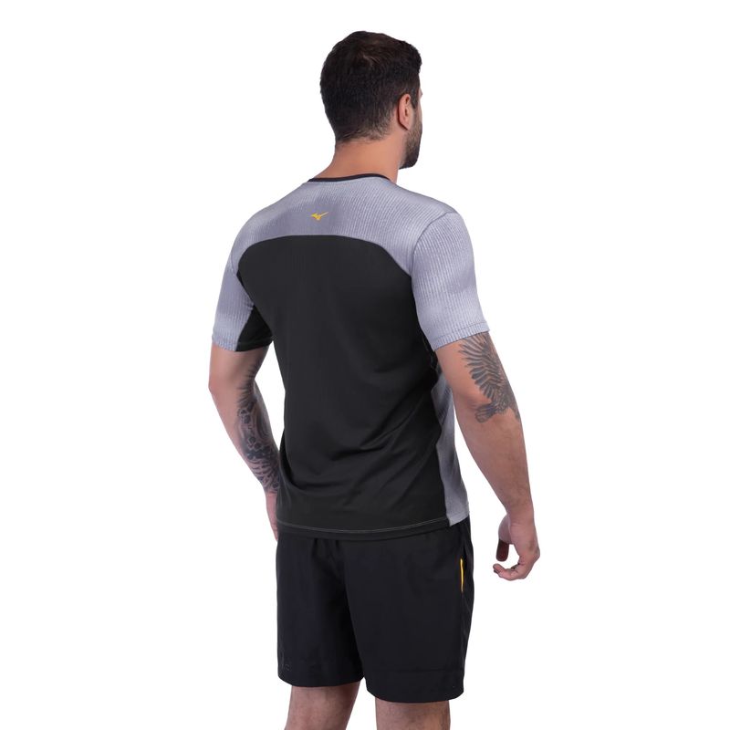 camiseta-mizuno-run-easy-5-masculina-cinza-preta