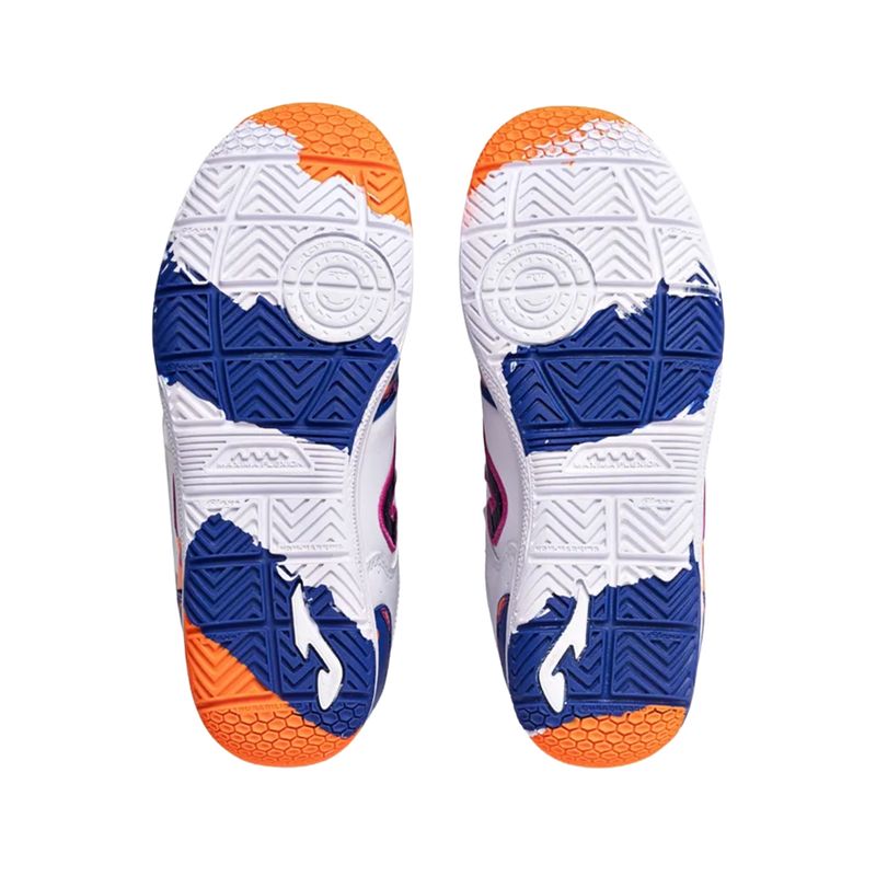 chuteira-futsal-joma-top-flex-infantil-branca-multicolor