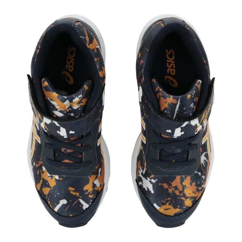 tênis-asics-fantasy-4-infantil-azul-amarelo